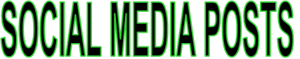 SOCIAL MEDIA POSTS